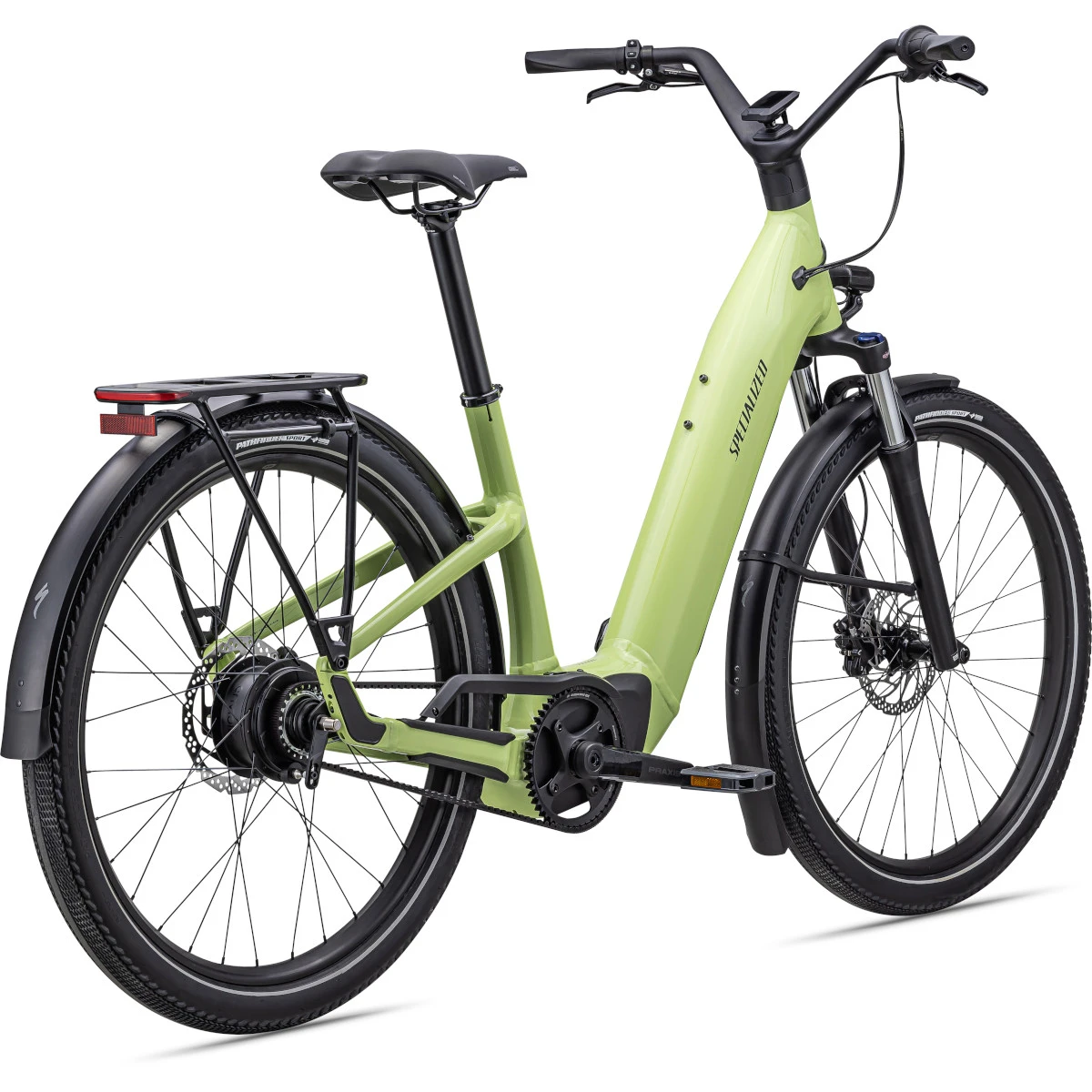 Specialized TURBO COMO 3.0 IGH - Electric City Bike - 2023 - Limestone / Black Reflective 6 Specialized TURBO COMO 3.0 IGH - Electric City Bike - 2023 - Limestone / Black Reflective - Image 4