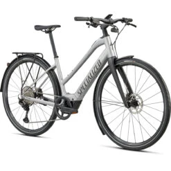 Specialized TURBO VADO 5.0 SL EQ - Step Trough E-Bike - 2022 - Brushed Aluminum / Black Reflective 9 Specialized TURBO VADO 5.0 SL EQ - Step Trough E-Bike - 2022 - Brushed Aluminum / Black Reflective -Urban Volt Bike Sales 93921 31 vado sl 50 st eq brsh blkrefl 01 993933
