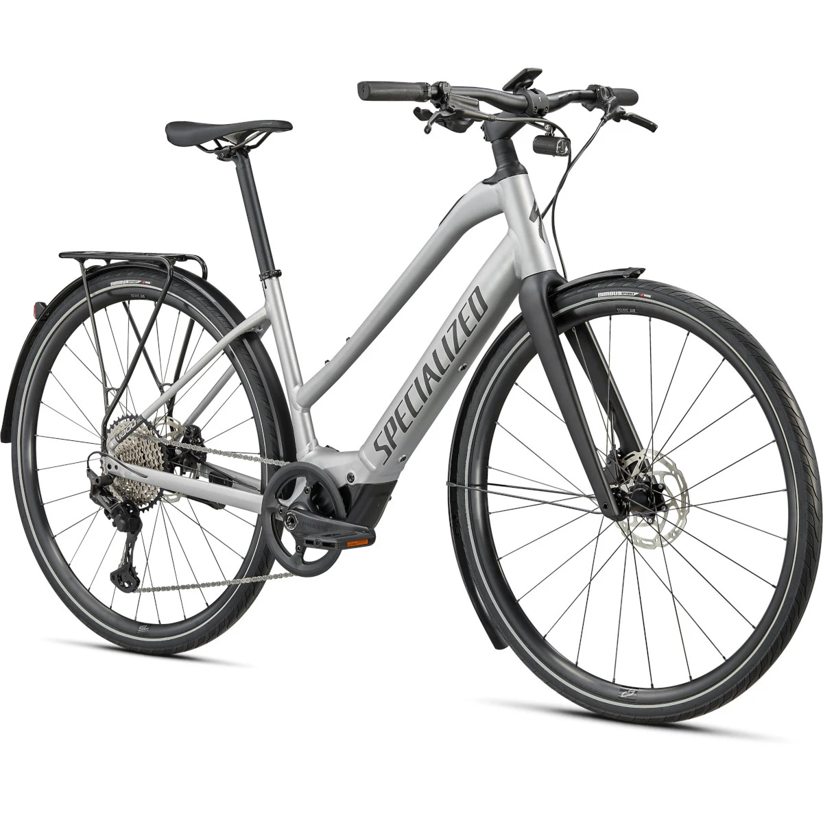 Specialized TURBO VADO 5.0 SL EQ - Step Trough E-Bike - 2022 - Brushed Aluminum / Black Reflective 6 Specialized TURBO VADO 5.0 SL EQ - Step Trough E-Bike - 2022 - Brushed Aluminum / Black Reflective - Image 4