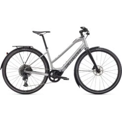 Specialized TURBO VADO SL 5.0 EQ - Step Through - City E-Bike - 2023 - Brushed Aluminum / Black Reflective