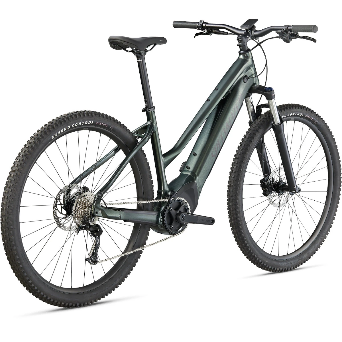 Specialized TURBO TERO 3.0 - Step-Through MTB E-Bike - 2022 - Oak Green Metallic / Smoke 5 Specialized TURBO TERO 3.0 - Step-Through MTB E-Bike - 2022 - Oak Green Metallic / Smoke - Image 3