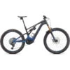 Specialized S-WORKS TURBO LEVO - Carbon MTB E-Bike - 2022 - Blue Ghost Gravity Fade / Black / Light Silver -Urban Volt Bike Sales 95221 05 levo sw carbon blugstprl blk 02 981311