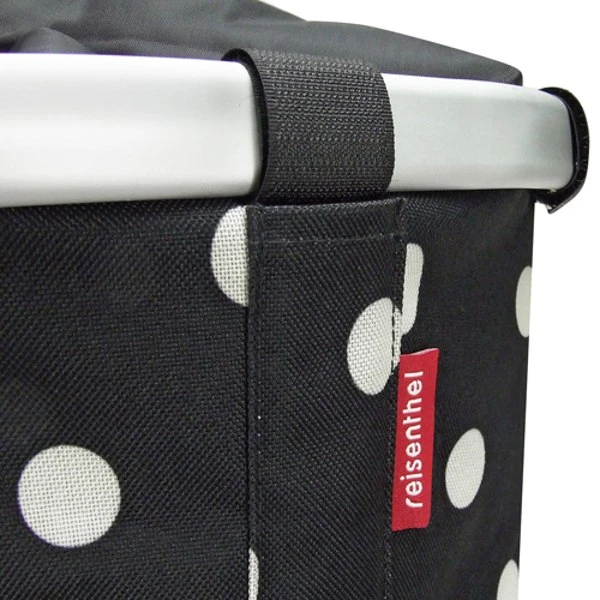 KLICKfix Bikebasket - Black Dots 5 KLICKfix Bikebasket - Black Dots - Image 3