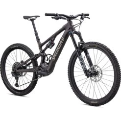 Specialized TURBO LEVO SL COMP - Carbon Electric Mountain Bike - 2023 - Satin Doppio / Sand / Silver Dust -Urban Volt Bike Sales 96822 53 levo sl comp carbon 08 1516540