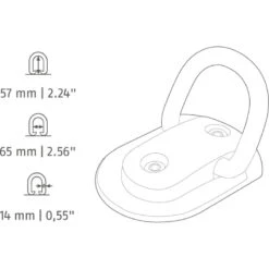 ABUS WBA75 Granit B/SB Fastening Brace -Urban Volt Bike Sales abus 78606 wba 75 b 1459035