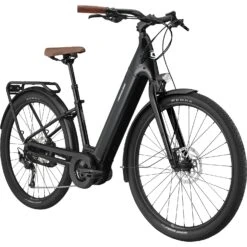 Cannondale ADVENTURE NEO 3.1 EQ - 27.5" Electric City Bike - 2023 - Black -Urban Volt Bike Sales adventure neo 3 1 eq black 2 1102193