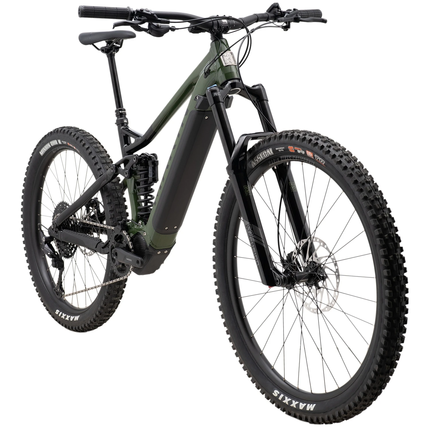 Marin ALPINE TRAIL E1 - Electric Mountain Bike - 2023 - Green Black 5 Marin ALPINE TRAIL E1 - Electric Mountain Bike - 2023 - Green Black - Image 3