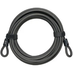 AXA Double Loop Cable - 10m - Black
