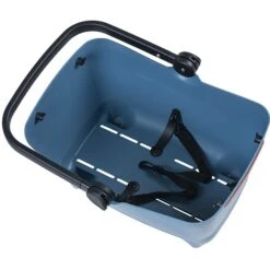 Basil Buddy Bicycle Dog Basket 32L - Faded Denim -Urban Volt Bike Sales basil buddy bicycle dog basket faded denim 1 1361645