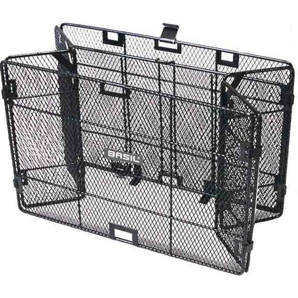 Basil Catania Bike Folding Basket 15L - Black 4 Basil Catania Bike Folding Basket 15L - Black - Image 2