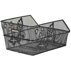 Basil Cento Flower S Bike Basket 17L - Black