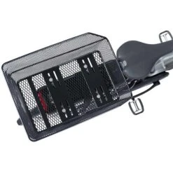 Basil Cento WSL Bike Basket - Black -Urban Volt Bike Sales basil cento wsl bike basket black 6 1366567