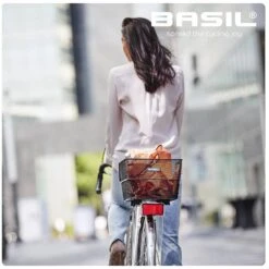 Basil Cento WSL Bike Basket - Black -Urban Volt Bike Sales basil cento wsl bike basket black 7 1366568