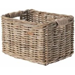 Basil Dorset M Bike Basket - Nature Grey