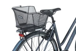 Basil Lesto Rear Bike Basket - Black -Urban Volt Bike Sales basil lesto fahrradkorb hinten schwarz c 876735