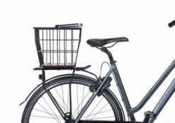 Basil Nordland Bicycle Basket MIK - Front / Rear - 23L - Black/natural -Urban Volt Bike Sales basil nordland fahrradkorb mik vorne und oder hinten c 885633