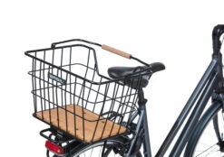 Basil Nordland Bicycle Basket MIK - Front / Rear - 23L - Black/natural -Urban Volt Bike Sales basil nordland fahrradkorb mik vorne und oder hinten d 885632
