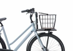 Basil Nordland Bicycle Basket MIK - Front / Rear - 23L - Black/natural -Urban Volt Bike Sales basil nordland fahrradkorb mik vorne und oder hinten e 885635