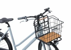 Basil Nordland Bicycle Basket MIK - Front / Rear - 23L - Black/natural -Urban Volt Bike Sales basil nordland fahrradkorb mik vorne und oder hinten f 885634
