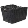 Basil Weave WP Bike Basket - Black -Urban Volt Bike Sales basil weave wp bike basket black 1406869