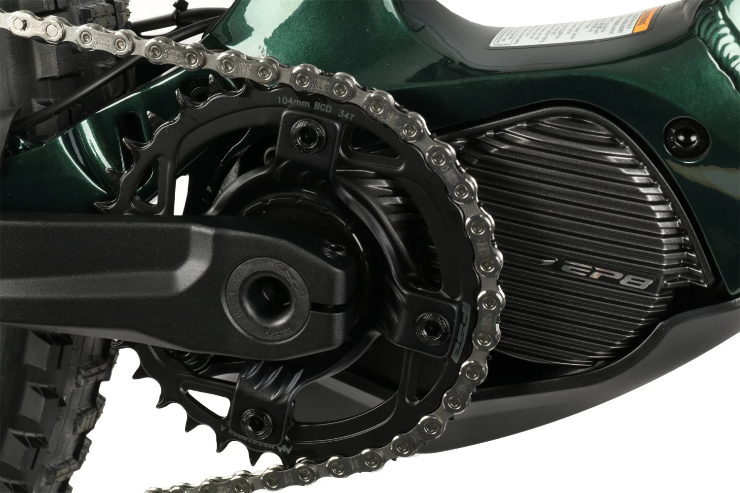 Cannondale MOTERRA NEO S1 - 29" Electric Mountain Bike - 2023 - Gunmetal Green 5 Cannondale MOTERRA NEO S1 - 29" Electric Mountain Bike - 2023 - Gunmetal Green - Image 3