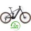 CUBE STEREO HYBRID 160 HPC Race 750 - 27.5" Carbon Electric Mountainbike - 2023 - Grey / Metal - 2nd Choice