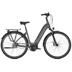 Urban Volt Bike Sales 13 Kalkhoff IMAGE 3.B EXCITE Wave - Easy Entry E-Bike With Belt Drive - 2023 - Granitgrey Matt