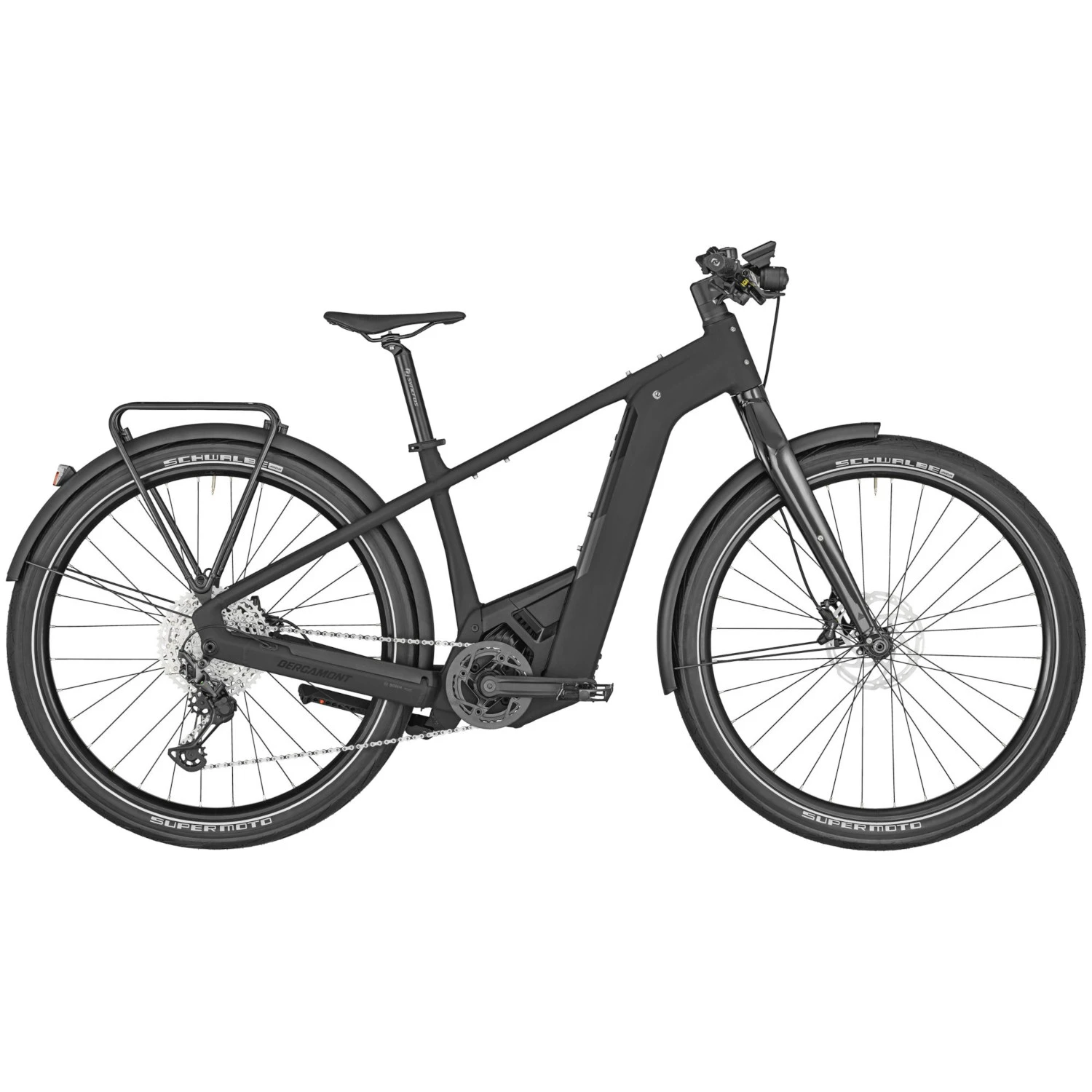 Bergamont E-REVOX ELITE RIGID EQ - Electric Trek Bike - 2023 - Matt Black 3 Bergamont E-REVOX ELITE RIGID EQ - Electric Trek Bike - 2023 - Matt Black