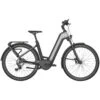 Bergamont E-VILLE EDITION - Easy Entry Electric City Bike - 2023 - Shiny Flaky Silver -Urban Volt Bike Sales e ville edition 1423692