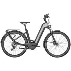 Bergamont E-VILLE EDITION - Easy Entry Electric City Bike - 2023 - Shiny Flaky Silver