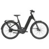 Bergamont E-VILLE PRO BELT - Easy Entry Electric City Bike - 2023 - Shiny Rainbow Black -Urban Volt Bike Sales e ville pro belt 1424524