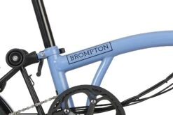 Brompton Electric C Line Explore - 6-Speed - High Bar - Extended Seatpost - 16" Electric Folding Bike - 2023 - Cloud Blue 15 Brompton Electric C Line Explore - 6-Speed - High Bar - Extended Seatpost - 16" Electric Folding Bike - 2023 - Cloud Blue -Urban Volt Bike Sales electric c line explore 6 speed high bar extended seatpost cloud blue 6 1452449