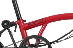 Brompton Electric C Line Explore - 6-Speed - High Bar - Telescopic Seatpost - 16" Electric Folding Bike - 2023 - House Red Matt 15 Brompton Electric C Line Explore - 6-Speed - High Bar - Telescopic Seatpost - 16" Electric Folding Bike - 2023 - House Red Matt -Urban Volt Bike Sales electric c line explore 6 speed high bar extended seatpost house red 6 1452404 1