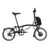 Brompton Electric C Line Explore - 6-Speed - Mid Bar - Standard Seatpost - 16" Electric Folding Bike - 2023 - Matt Black 2 Brompton Electric C Line Explore - 6-Speed - Mid Bar - Standard Seatpost - 16" Electric Folding Bike - 2023 - Matt Black -Urban Volt Bike Sales electric c line explore 6 speed mid bar standart seatpost black 1 1452630