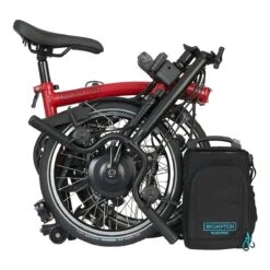 Brompton Electric C Line Explore - 6-Speed - Mid Bar - Standard Seatpost - 16" Electric Folding Bike - 2023 - House Red Matt 13 Brompton Electric C Line Explore - 6-Speed - Mid Bar - Standard Seatpost - 16" Electric Folding Bike - 2023 - House Red Matt -Urban Volt Bike Sales electric c line explore 6 speed mid bar standart seatpost house red 4 1453189