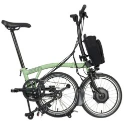 Brompton Electric C Line Explore - 6-Speed - Mid Bar - Standard Seatpost - 16" Electric Folding Bike - 2023 - Matcha Green 12 Brompton Electric C Line Explore - 6-Speed - Mid Bar - Standard Seatpost - 16" Electric Folding Bike - 2023 - Matcha Green -Urban Volt Bike Sales electric c line explore 6 speed mid bar standart seatpost matcha green 3 1452808