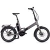 CUBE FOLD HYBRID 500 - 20" Electric Folding Bike - 2023 - Teak / Black -Urban Volt Bike Sales fold hybrid teak black 1384286