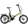 CUBE FOLD SPORT HYBRID 500 - 20" Electric Folding Bike - 2023 - Green / Black -Urban Volt Bike Sales fold sport hybrid green black 1384816