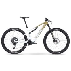 BMC FOURSTROKE AMP LT ONE - 29" Carbon Electric Mountainbike - 2023 - Sand / White