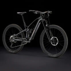 Trek FUEL EXe 9.8 XT Electric Mountain Bike - 2023 - Deep Smoke -Urban Volt Bike Sales fuelexe98xt portrait 1339746