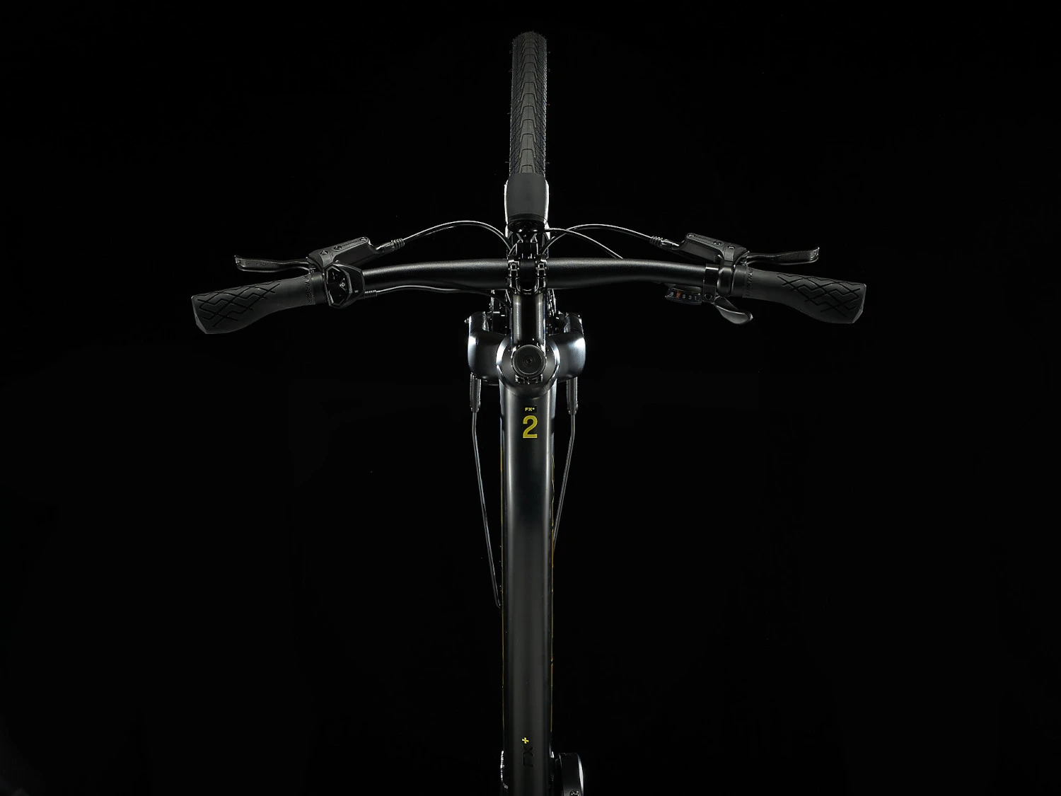 Trek FX+ 2 Stagger Electric City Bike - 2023 - Satin Trek Black 13 Trek FX+ 2 Stagger Electric City Bike - 2023 - Satin Trek Black - Image 12