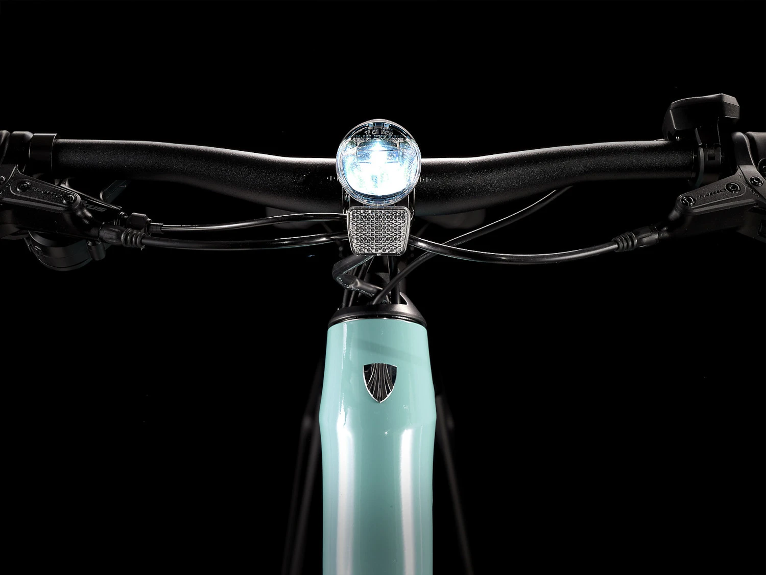 Trek FX+ 2 Stagger Electric City Bike - 2023 - Blue Sage 6 Trek FX+ 2 Stagger Electric City Bike - 2023 - Blue Sage - Image 4