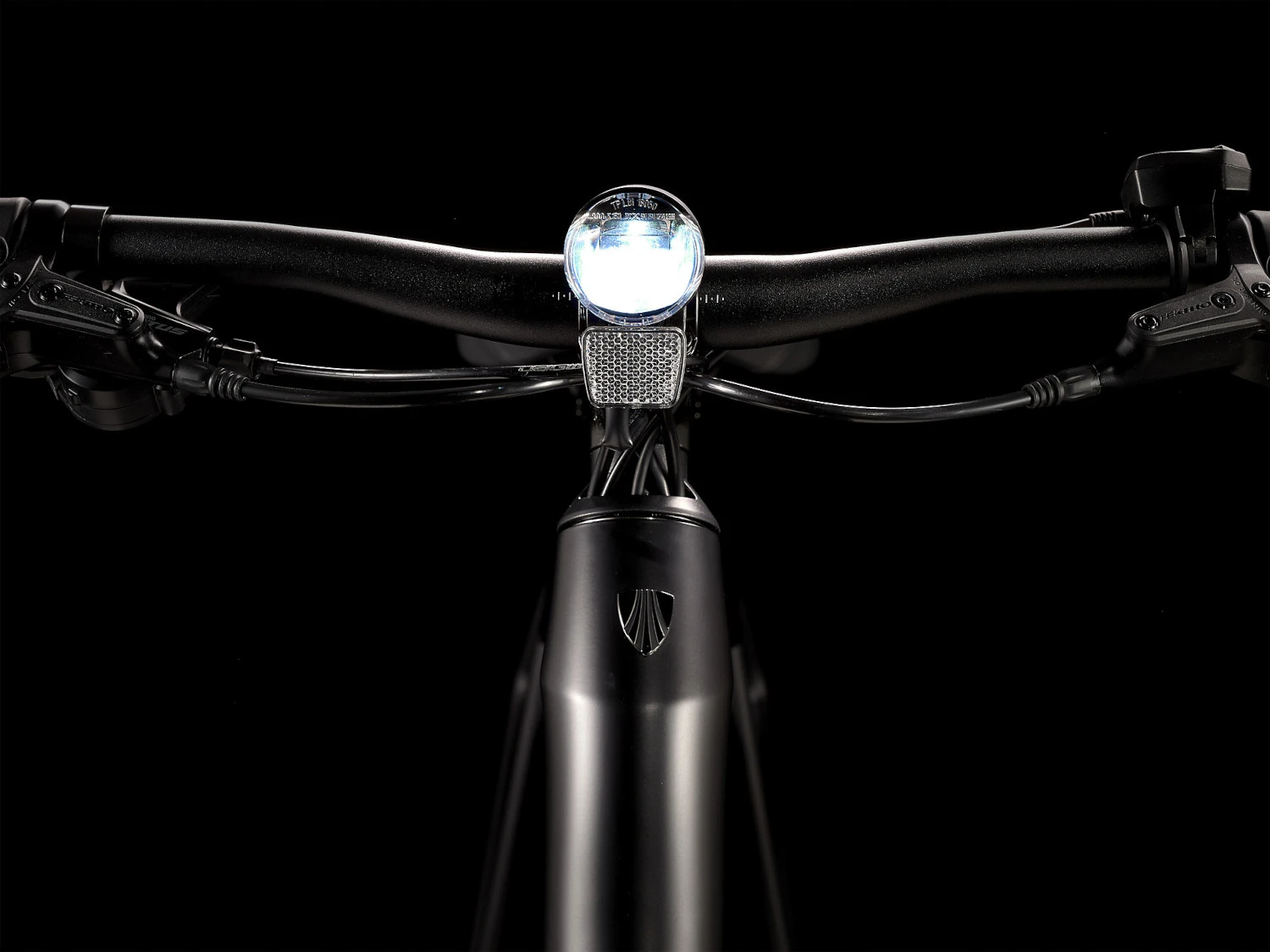 Trek FX+ 2 Stagger Electric City Bike - 2023 - Satin Trek Black 12 Trek FX+ 2 Stagger Electric City Bike - 2023 - Satin Trek Black - Image 11