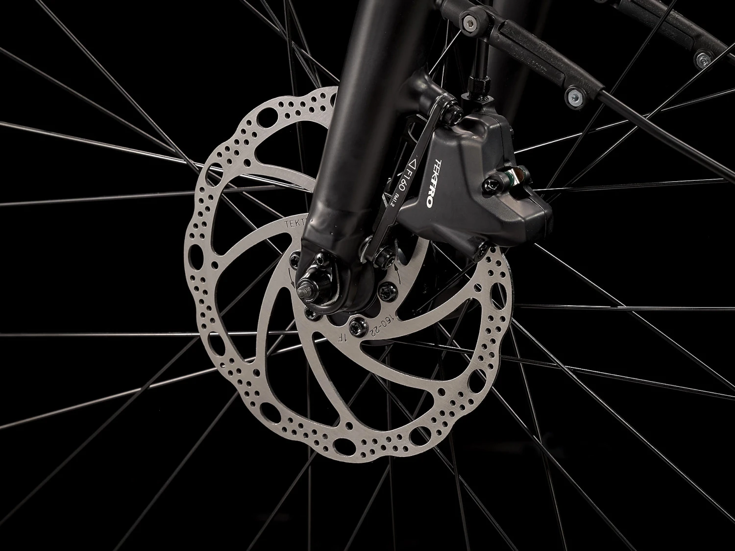 Trek FX+ 2 Stagger Electric City Bike - 2023 - Satin Trek Black 10 Trek FX+ 2 Stagger Electric City Bike - 2023 - Satin Trek Black - Image 9