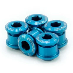 Garbaruk Chainring Bolt Set - M8 X 0.75 -Urban Volt Bike Sales garbaruk chainring bolt set blue 1137829