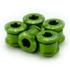 Garbaruk Chainring Bolt Set - M8 X 0.75 -Urban Volt Bike Sales garbaruk chainring bolt set green 1137831
