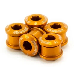 Garbaruk Chainring Bolt Set - M8 X 0.75 -Urban Volt Bike Sales garbaruk chainring bolt set orange 1137832