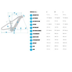 Haibike ALLTRAIL 9 I720Wh - 27.5" Electric Mountain Bike - 2023 - Stone Blue / Olive - Gloss -Urban Volt Bike Sales geo 1220157