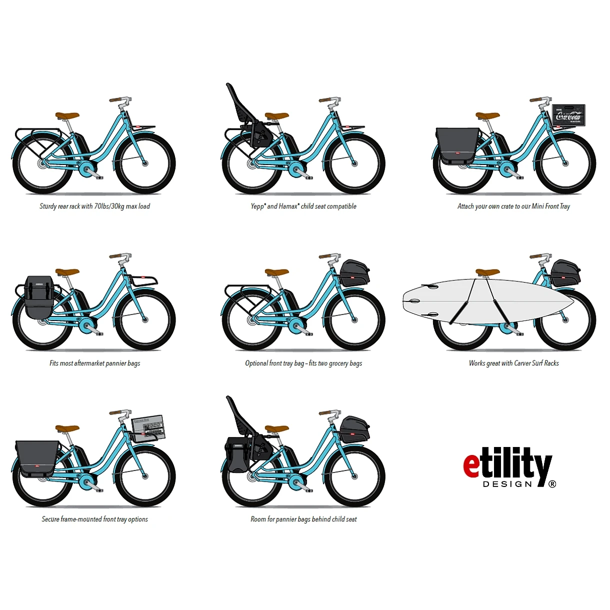 Benno Bikes EJOY 5i Performance - 26" Women Electric City Bike - 2023 - Pebble Brown 6 Benno Bikes EJOY 5i Performance - 26" Women Electric City Bike - 2023 - Pebble Brown - Image 4