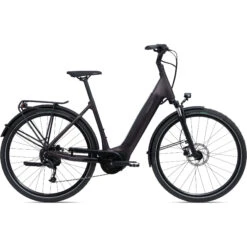 Giant DAILYTOUR E+ 3 RC DASH LDS - Easy Entry Electric City Bike - 2023 - Rosewood